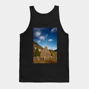 Hay stacks and mountains Tank Top